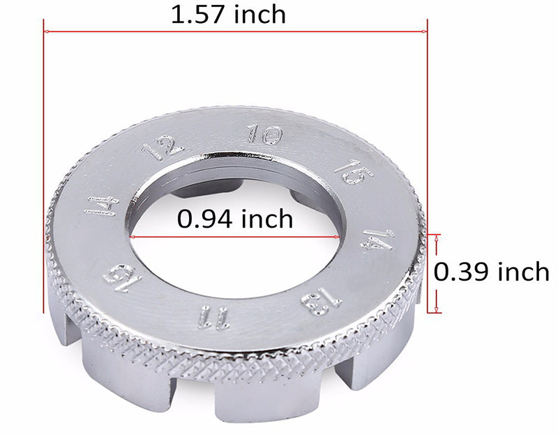 Fahrrad Speichenspanner Werkzeug Speichenschlüssel Nippelspanner