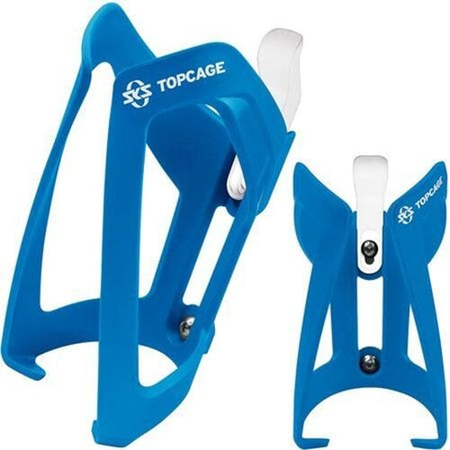 Fahrrad 2x Flaschenhalter SKS TOPCAGE BLAU Trinkflaschenhalter