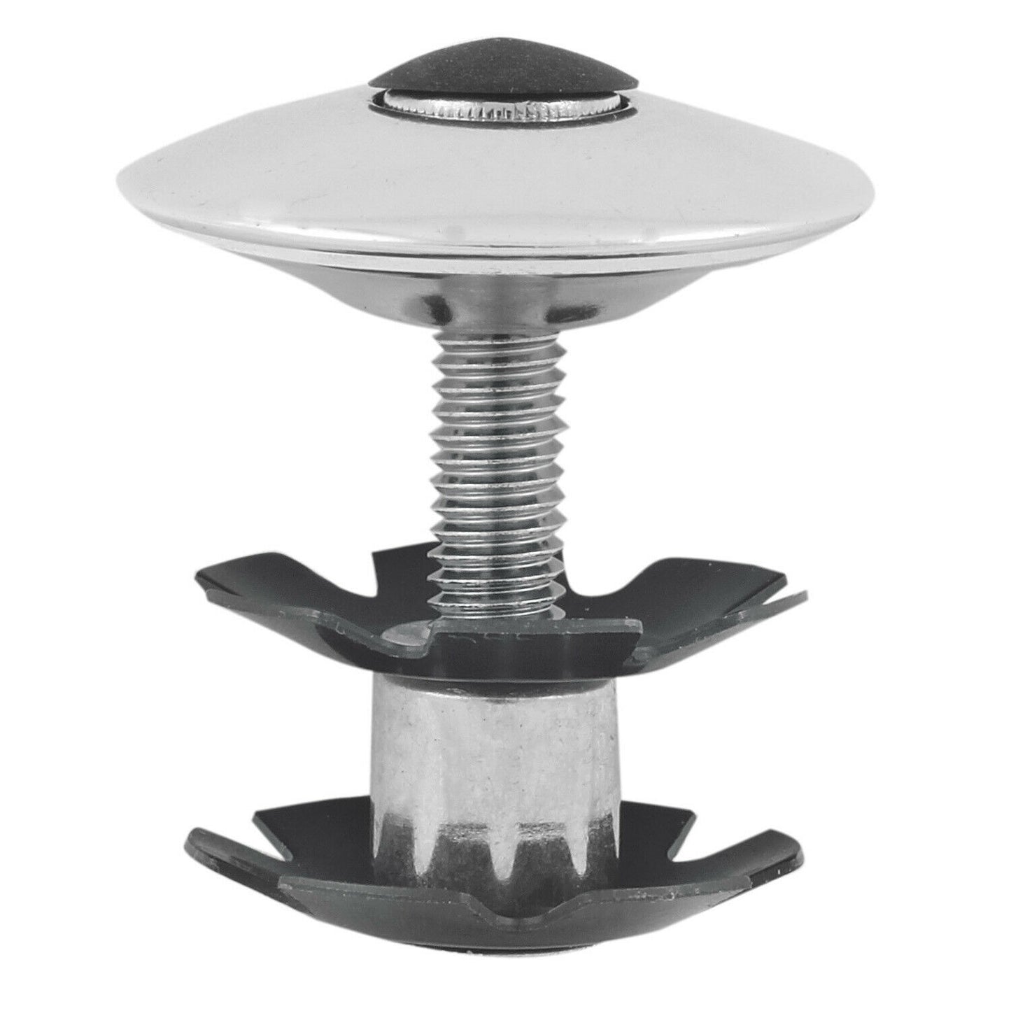Fahrrad A-HEAD PLUG 1 1/8" SILBER MIT KRALLE / SCHRAUBE / KAPPE Steuersatzkralle