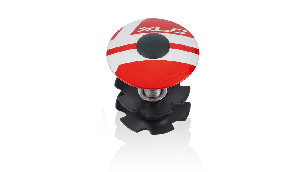 Fahrrad XLC A-Head Plug AP-S01 1.1/8" Steuersatz Kralle Alu rot