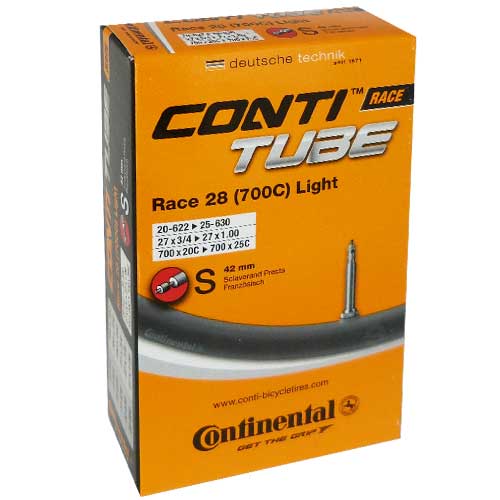 Fahrrad Continental Schlauch 18-25/622-630 S42 RACE 28 Light