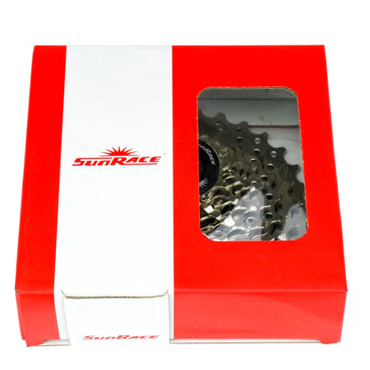 SunRace Kassette CSM96 9AU 9fach, nickel 11-32 Shimano kompatibel