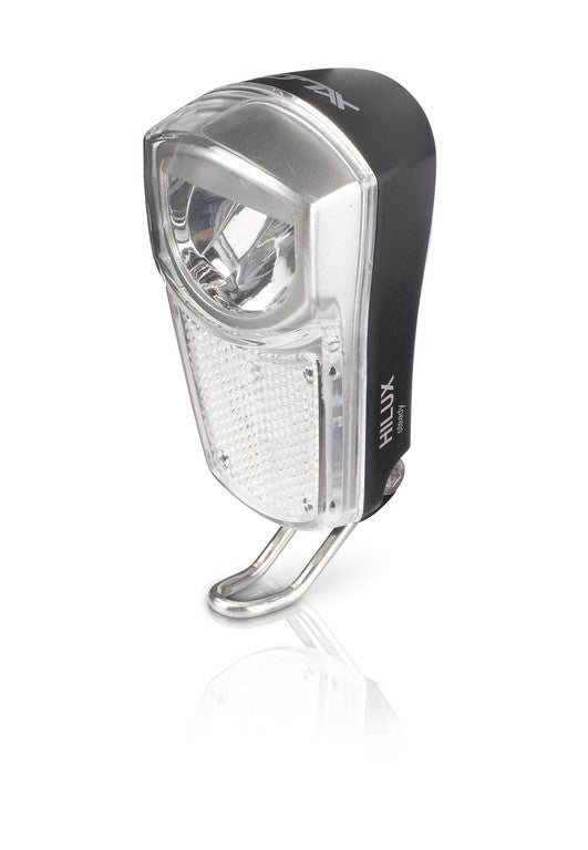 Fahrrad XLC Scheinwerfer LED Reflektor 35Lux Schalter für Nabendynamo