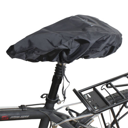 Fahrrad Sattel Sattelüberzug von Ventura schwarz Regenschutz