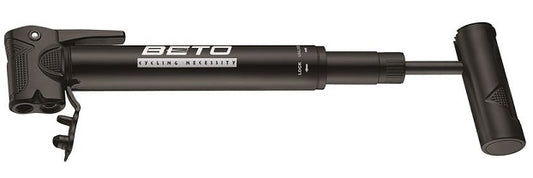 Fahrrad Pumpe BETO Mini Teleskop CLD-038 Kunststoff schwarz DV / AV / SV