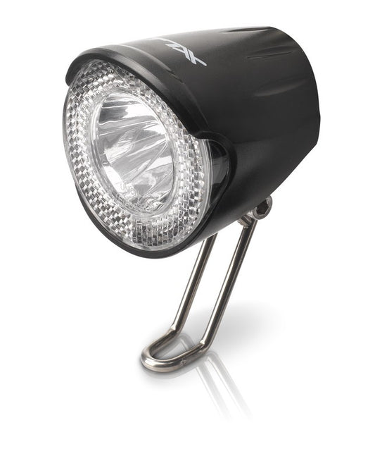 Fahrrad XLC Scheinwerfer LED Reflektor 20Lux Nabendynamo Standlicht Senso